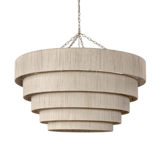 Palecek - 2139-79 - Six Light Chandelier - Everly - Natural