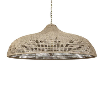 Palecek - 2340-79 - Outdoor Chandelier - Westerly - Antique Brass
