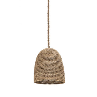 Palecek - 2537-01 - One Light Pendant - Green Oaks - Natural