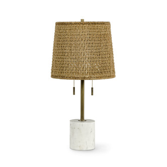 Palecek - 2611-82 - Two Light Table Lamp - Winslow - Brass/Natural