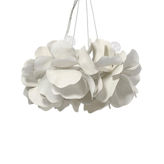 Palecek - 2932-79 - Four Light Semi Flush Mount - Virginia - White