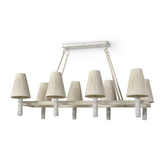 Palecek - 2944-79 - Linear Chandelier - Lassiter - Off-White