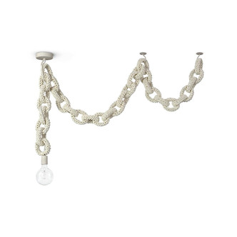 Palecek - 2949-79 - One Light Pendant - Coco - Cream