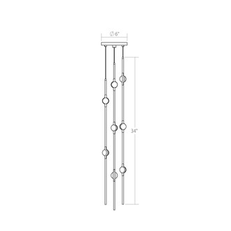 Constellation LED Pendant (2161.13W-S)