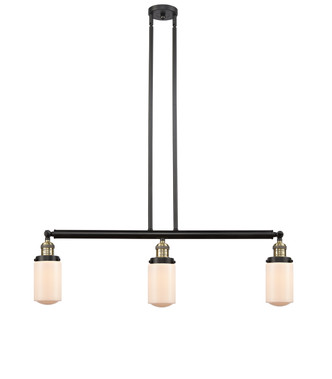 Innovations - 213-BAB-G311-LED - LED Island Pendant - Franklin Restoration - Black Antique Brass