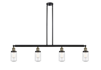 Innovations - 214-BAB-G314-LED - LED Island Pendant - Franklin Restoration - Black Antique Brass