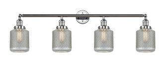 Innovations - 215-PC-G262 - Four Light Bath Vanity - Franklin Restoration - Polished Chrome