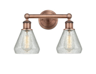 Innovations - 616-2W-AC-G275 - Two Light Bath Vanity - Edison - Antique Copper