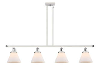 Innovations - 916-4I-WPC-G41 - Four Light Island Pendant - Ballston Urban - White Polished Chrome