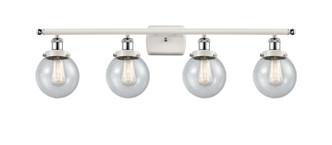 Innovations - 916-4W-WPC-G204-6-LED - LED Bath Vanity - Ballston Urban - White Polished Chrome