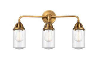 Innovations - 288-3W-BB-G314 - Three Light Bath Vanity - Nouveau 2 - Brushed Brass