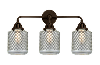 Innovations - 288-3W-OB-G262 - Three Light Bath Vanity - Nouveau 2 - Oil Rubbed Bronze