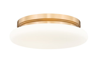 Z-Lite - 1025F12-MGLD-LED - One Light Flush Mount - Soleil - Modern Gold