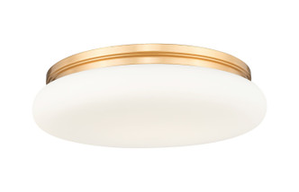 Z-Lite - 1025F20-MGLD-LED - One Light Flush Mount - Soleil - Modern Gold