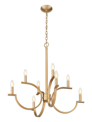 Cordelia Eight Light Chandelier (2016-8MGLD)