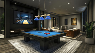 Cordon Three Light Billiard (2306-3HBR-ARDB)