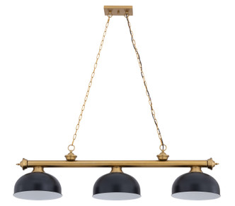 Cordon Three Light Billiard (2306-3HBR-D13MB)