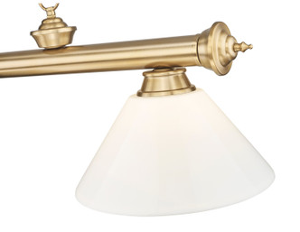 Cordon Three Light Billiard (2306-3HBR-PWH)