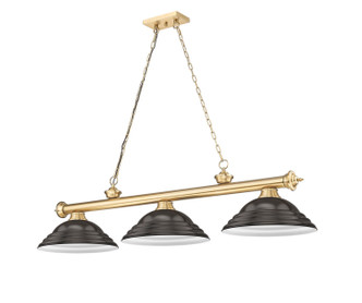 Cordon Three Light Billiard (2306-3HBR-SBRZ)