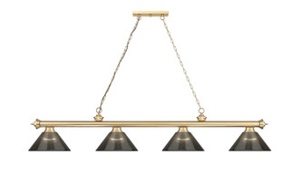 Cordon Four Light Billiard (2306-4HBR-ARS)