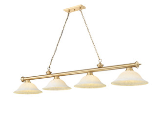 Z-Lite - 2306-4HBR-GM16 - Four Light Billiard - Cordon - Heritage Brass