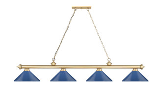 Cordon Four Light Billiard (2306-4HBR-MNB)