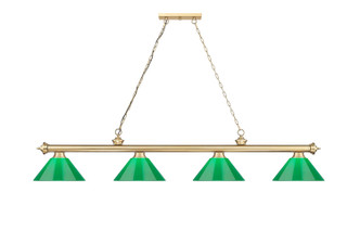 Cordon Four Light Billiard (2306-4HBR-PGR)