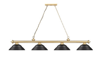 Cordon Four Light Billiard (2306-4HBR-SMB)