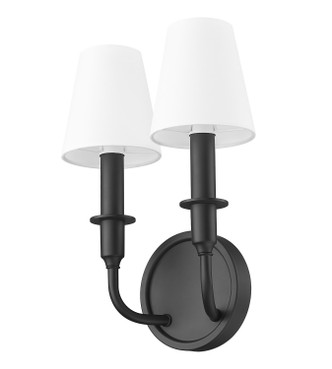 Tova Two Light Wall Sconce (3049-2S-MB)