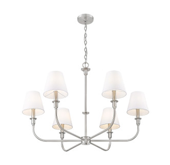 Tova Six Light Chandelier (3049-32BN)