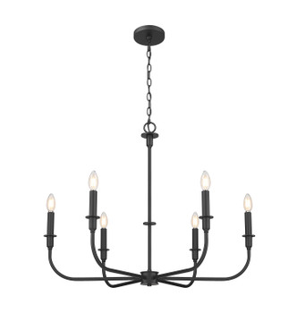 Tova Six Light Chandelier (3049-32MB)