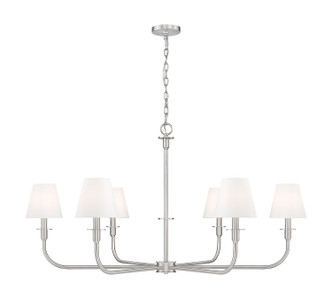 Z-Lite - 3049-45BN - Six Light Chandelier - Tova - Brushed Nickel