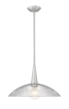 Z-Lite - 3051P18-BN - One Light Pendant - Lunelle - Brushed Nickel