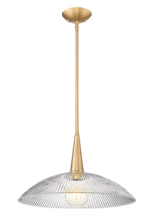 Lunelle One Light Pendant (3051P18-MGLD)