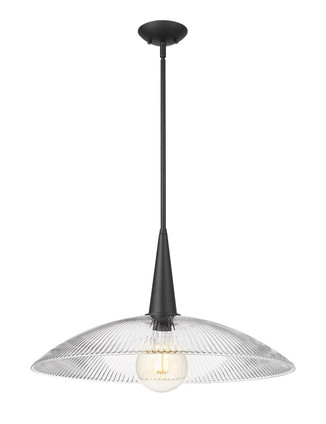 Lunelle One Light Pendant (3051P24-MB)