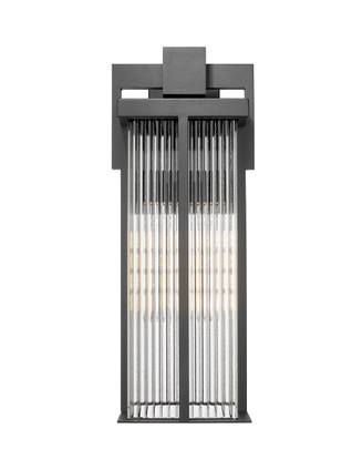 Fortis Two Light Outdoor Wall Light (5031B-BK)