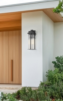 Fortis Two Light Outdoor Wall Light (5031B-BK)