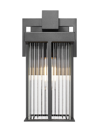 Fortis One Light Outdoor Wall Mount (5031S-BK)