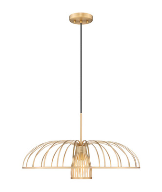 Z-Lite - 623P24-MGLD - One Light Pendant - Valencia - Modern Gold