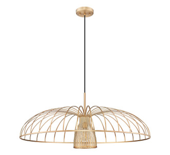 Valencia One Light Pendant (623P35-MGLD)