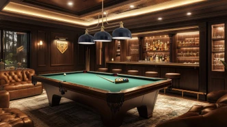 Melange Three Light Billiard (725-3HBR-D12MB)