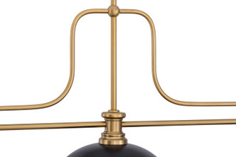 Melange Three Light Billiard (725-3HBR-D12MB+HBR)