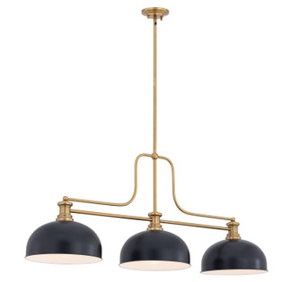 Melange Three Light Billiard (725-3HBR-D13MB)