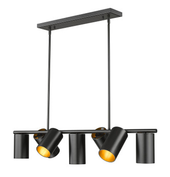 Z-Lite - 7520-7L-MB - Seven Light Linear Chandelier - Lumina - Matte Black