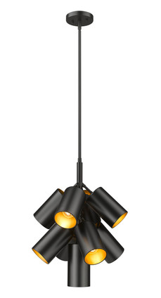 Z-Lite - 7520-9MB - Nine Light Chandelier - Lumina - Matte Black