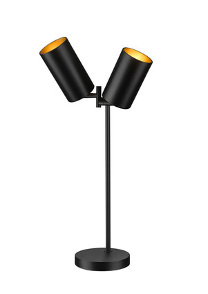 Lumina Two Light Table Lamp (7520TL-MB)