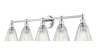 Auden Five Light Vanity (7704-5V-CH)