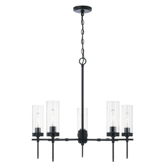 Capital Lighting - AA1017MB - Five Light Chandelier - Riley - Matte Black