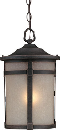 Artcraft - AC8645BZ - One Light Outdoor Pendant - St. Moritz - Bronze