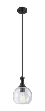Innovations - 415-1S-BK-G124-8 - One Light Pendant - Ballston - Matte Black